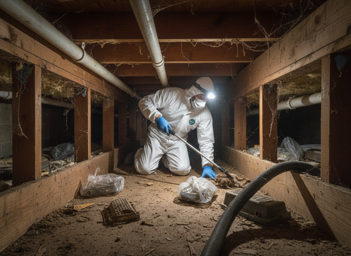 Crawl Space Rodent Removal in Marietta, GA